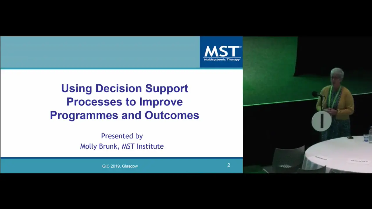 GIC 2019: Using Decision Support Processes to Improve Programmes and Outcomes