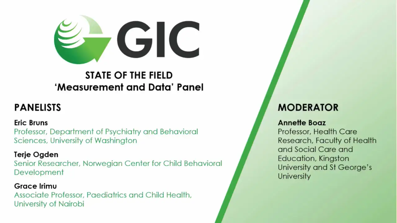 GIC 2019: Plenary – State of the Field – Measurement and Data